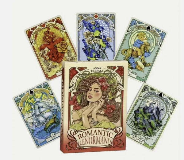 Romantische Lenormand-Orakelkarten